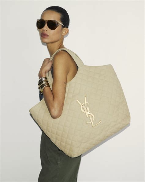 ysl cabas bag sizes|ICARE maxi shopping bag in quilted nubuck suede .